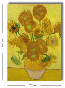 Pintura Decorativa em Tela 70100VANGOGH023 – Multicolor – 70 x 100 cm