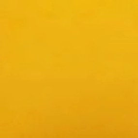 Cadeira de descanso com banco p/ pés veludo amarelo mostarda