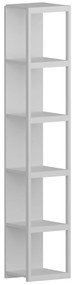 Estante Texas – Branco – 33,7 cm x 180 cm x 29,5 cm