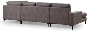 Sofá de Canto Porto Corner – Antracite – 155 cm x 314 cm x 200 cm