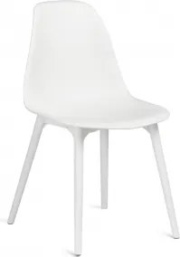 Cadeira De Jardim Em Polipropileno Scand Branco - Sklum