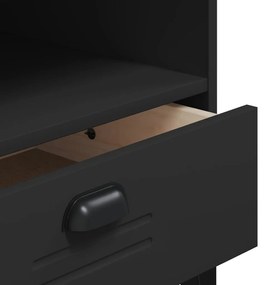 Móvel de TV VIKEN derivados de madeira preto