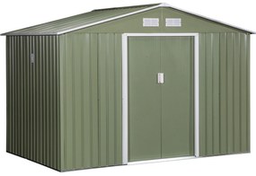 Abrigo de Jardim 4,83m² 277x195x192cm Abrigo e Jardim Metálico para Ar