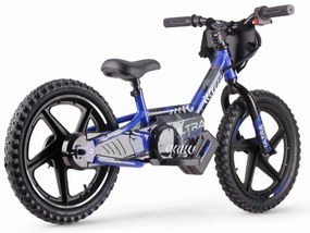 Bicicleta de equilíbrio elétrica para crianças de 24 volts, 16 polegadas - azul