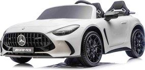 Carro elétrico para Crianças 24V, 2 Lugares, 4x4  Mercedes-Benz GT63 AMG, Rodas de espuma EVA, assento Couro ecológico Branco