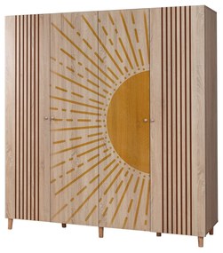 Roupeiro Loni – Sonomo – 180x192x52 cm