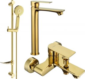 Mexen Royo DF40 conjunto de banho, dourado - 72213DF40-50