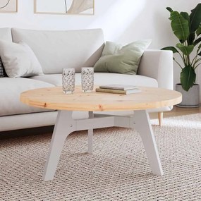vidaXL Tampo de mesa redondo Ø90x3 cm madeira de pinho maciça