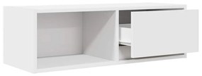 Móvel p/ TV 80x31x25,5 cm derivados de madeira branco