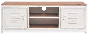 Móvel de TV 120x30x40 cm branco