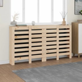 822611 vidaXL Cobertura de radiador 210x21x85 cm pinho maciço