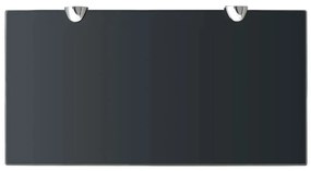Prateleiras flutuantes 2 pcs vidro 40x20 cm 8 mm