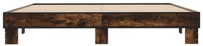 Estrutura de cama 180x200 cm derivados madeira/metal