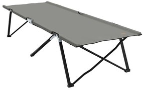 Cama Dobrável com Saco de Transporte Cinza 600D
