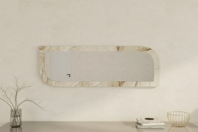 Espelho Arni – Mármore Éfeso – 40x120 cm
