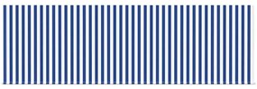Toldo Retrátil Manual Azul e Branco 400 x 200 cm