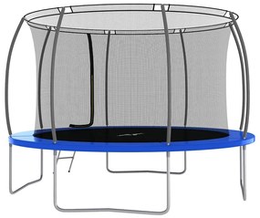 Conjunto de trampolim redondo 366x80 cm 150 kg