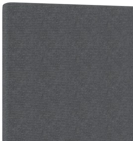 Cabeceira vidaXL Design Simples Cinza Escuro 160 cm Tecido de Veludo