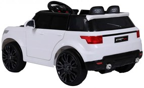 Carro elétrico para Crianças Start Run, 12V Rodas	e assento plástico Branco