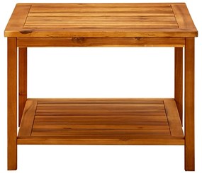 Mesa de centro 60x60x45 cm madeira de acácia maciça