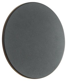 Candeeiro de parede exterior preto incluindo LED IP54 - Soleil Moderno