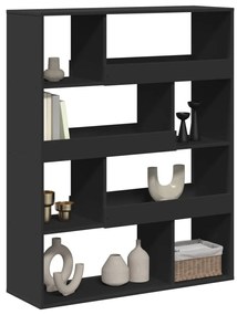 Divisória 100x33x125,5 cm derivados de madeira preto