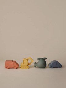 Conjunto de 4 brinquedos para o banho, Sealife - MUSHIE verde