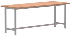 Tampo de secretária 150x55x2,5 cm madeira de faia maciça