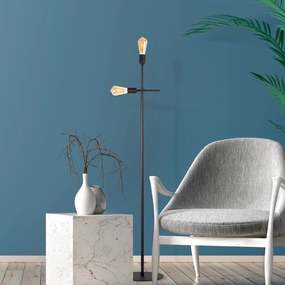 Candeeiro de Pé Beste – Preto – 30 x 30 x 160 cm