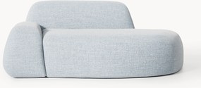 Chaise longue em bouclé Wolke (2 lugares)