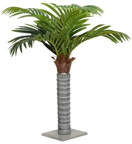 vidaXL Palmeira artificial 12 folhas 150 cm verde