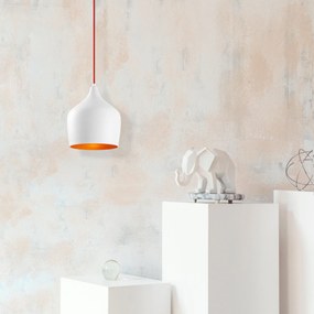 Chandelier Dodo – Branco – 22 x 22 cm