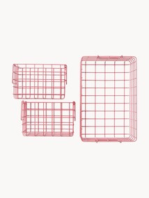 Cestos em metal The Baskets, conjunto de 3