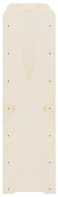 Garrafeira c/ tábua no topo 67,5x25x87 cm madeira pinho maciça