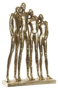 Figura Decorativa DKD Home Decor Dourado Resina Moderno (18,5 x 6,5 x 28 cm)