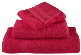 Toalhas de mãos premium SOLUND 4 pcs 30x30cm 600 g/m2 vermelho