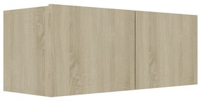 Conjunto de 5 Móveis de Parede de TV Beja L - Carvalho - Design Modern