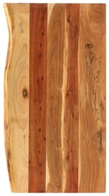 vidaXL Tampo p/ móvel toucador WC 100x52x3,8 cm madeira acácia maciça