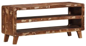 Móvel de TV 105x46x32 cm madeira recuperada maciça