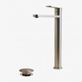 Conjunto De Torneira Para Lavatório De Latão Alameda E Conjunto De Válvula De Drenagem De Lavatório Tipo Click-clack - Sklum