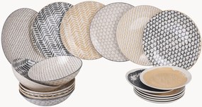 Conjunto de jantar Soho, conjunto de 18