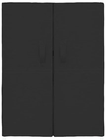 Sapateira 60x28x90 cm tecido preto