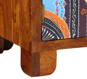 Banco de Hall 100x35x45 cm Madeira Maciça de Acácia
