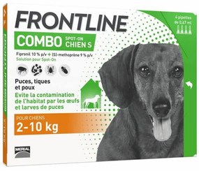 Pipeta para Cães Frontline Combo 2-10 kg 4 Unidades
