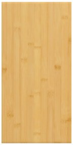 Prateleira de parede 40x20x1,5 cm bambu