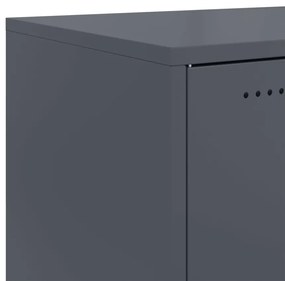 Móvel de TV 68x39x43,5 cm aço antracite