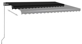 Toldo automático independente 450x350 cm antracite