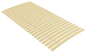 vidaXL Estrado de ripas com 24 ripas 100x200 cm