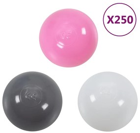 Bolas de brincar 250 pcs multicolor