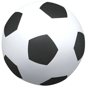 Baliza futebol infantil c/ bolas 2 em 1 184x64x124 branco